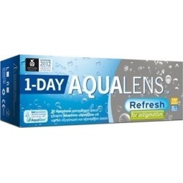 AQUALENS REFRESH ONE DAY For Astigmatism UV400 (30-PACK) AQUALENS REFRESH ONE DAY For Astigmatism UV400 (30-PACK)