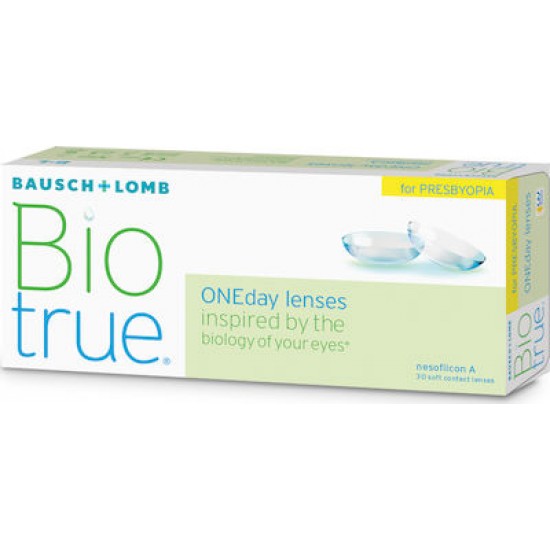 Bausch & Lomb Biotrue ONEDay For Presbyopia Ημερήσιοι 30pack - ΠΟΛΥΕΣΤΙΑΚΟΙ ΦΑΚΟΙ Bausch & Lomb Biotrue ONEDay For Presbyopia Ημερήσιοι 30pack - ΠΟΛΥΕΣΤΙΑΚΟΙ ΦΑΚΟΙ