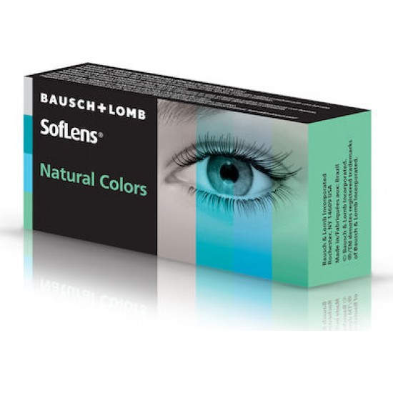 SOFLENS NATURAL COLORS (2-PACK) - ΜΗΝΙΑΙΑΣ ΑΝΤΙΚΑΤΑΣΤΑΣΗΣ