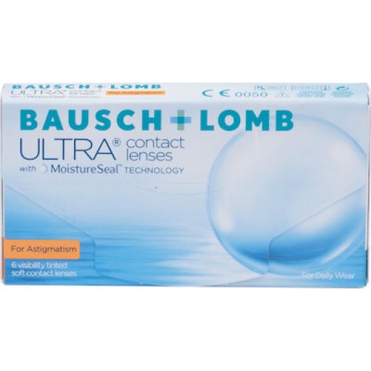 BAUSCH & LOMB ULTRA FOR ASTIGMATISM CONTACT LENSES (6 PACK) ΜΗΝΙΑΙΟΣ ΦΑΚΟΣ - ΜΗΝΙΑΙΑΣ ΑΝΤΙΚΑΤΑΣΤΑΣΗΣ
