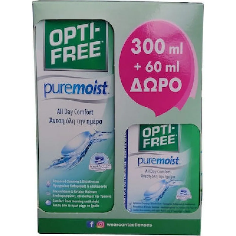Alcon Opti-Free PureMoist 300ml+60ml