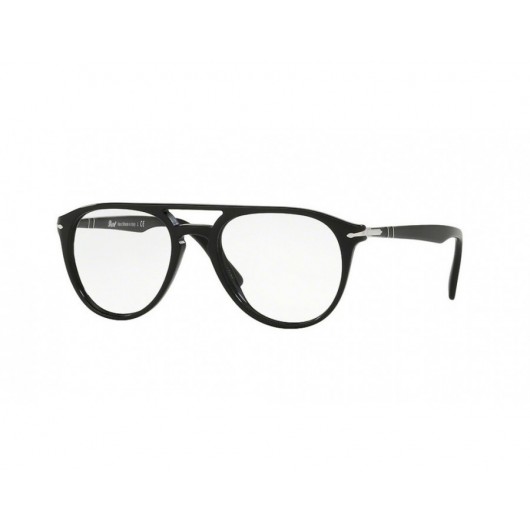 PERSOL PO 3160V 9014 52/18 BLACK - PERSOL