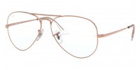 Ray Ban RX6489 3094 Aviator Δώρο (Οργανικοί Φακοί Uncoated 1.5)