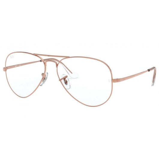 RAY BAN RX6489 3094 AVIATOR ΔΩΡΟ (ΟΡΓΑΝΙΚΟΙ ΦΑΚΟΙ UNCOATED 1.5) - RayBan