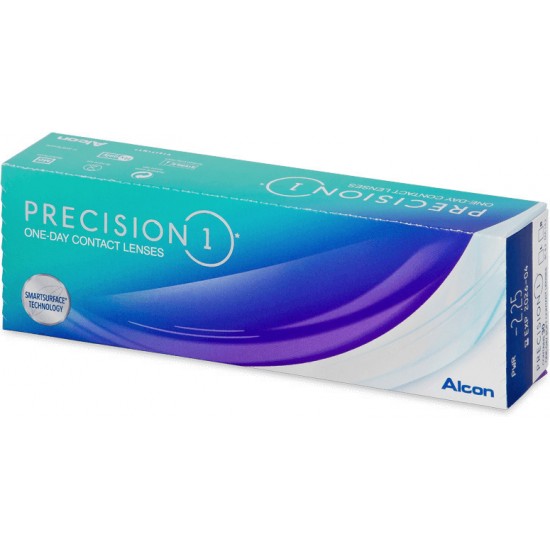 ALCON PRECISION 1 (30 Φακοί) Ημερήσιοι Σιλικόνης Υδρογέλης με UV Προστασία - ΗΜΕΡΗΣΙΟΙ ΦΑΚΟΙ ALCON PRECISION 1 (30 Φακοί) Ημερήσιοι Σιλικόνης Υδρογέλης με UV Προστασία - ΗΜΕΡΗΣΙΟΙ ΦΑΚΟΙ