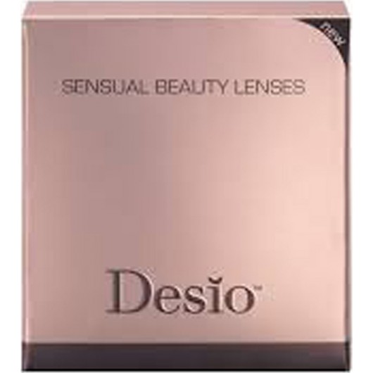 Desio Sensual Beauty Lenses Έγχρωμοι Μυωπίας Τριμηνιαίοι 2τμχ + Δώρο Υγρό Starter 100ml