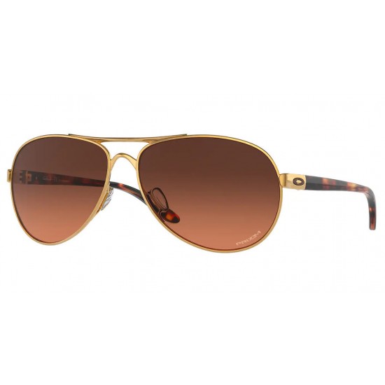 OAKLEY FEEDBACK ΟΟ4079-41 PRIZM BROWN GRADIENT - OAKLEY OAKLEY FEEDBACK ΟΟ4079-41 PRIZM BROWN GRADIENT - OAKLEY