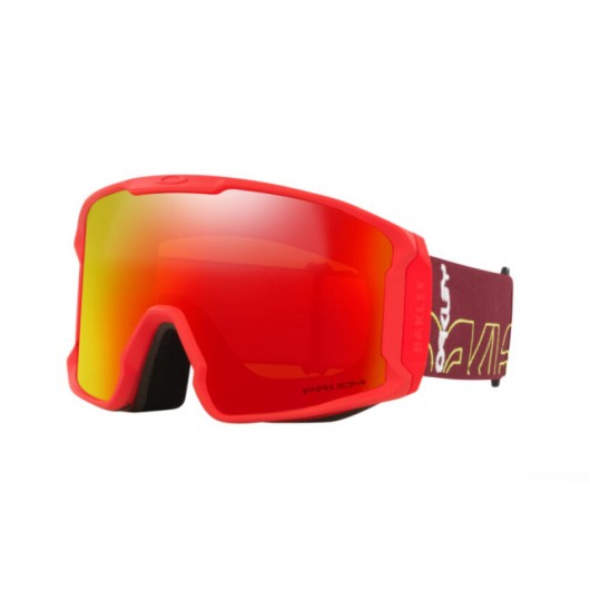 Oakley OO7070-A1 Line Miner L GRENACHE I AM B1B PRIZM SNOW TORCH IRIDIUM - Μάσκες Σκι & Snowboard OAKLEY