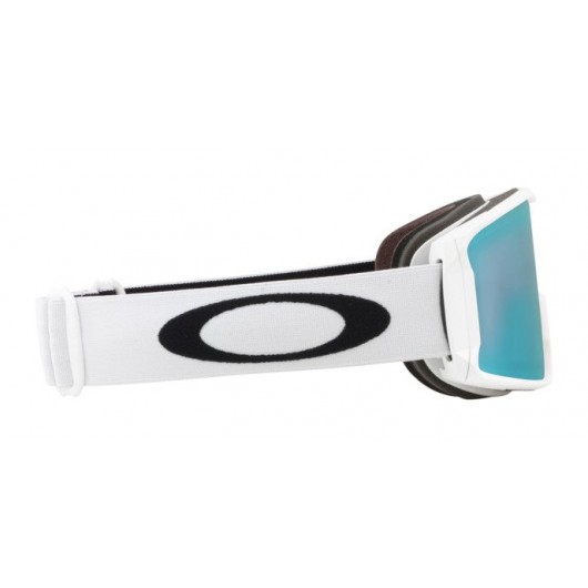 Oakley OO  7093-709341 Line Miner M MATTE WHITE Prizm SNOW Sapphire Iridium