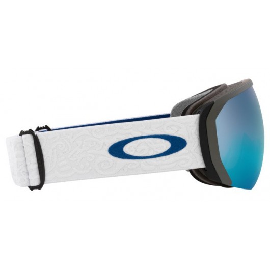 Oakley OO  7110-711068 Flight Path L WHITE Prizm SNOW Sapphire Iridium ALEKSANDER KILDE SIGNATURE SERIES 