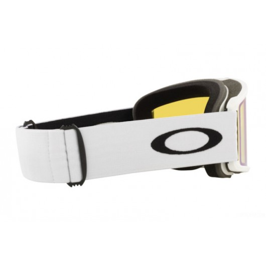 Oakley OO7120-08 Target Line L MATTE WHITE HI YELLOW - Μάσκες Σκι & Snowboard OAKLEY