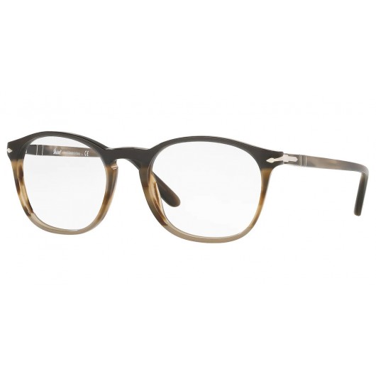 PERSOL PO 3007V 1135 BLACK/GREY STRPIPED - PERSOL PERSOL PO 3007V 1135 BLACK/GREY STRPIPED - PERSOL