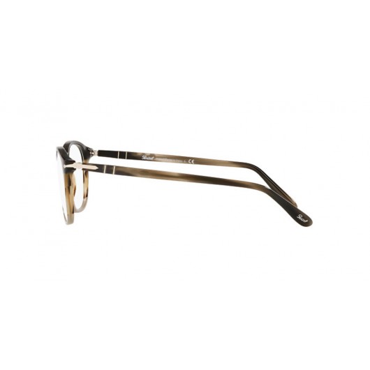 PERSOL PO 3007V 1135 BLACK/GREY STRPIPED - PERSOL PERSOL PO 3007V 1135 BLACK/GREY STRPIPED - PERSOL