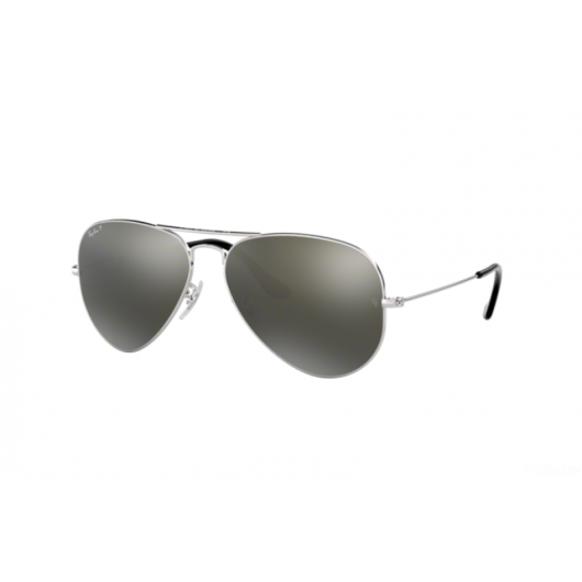 RAYBAN RB3025 003/59 POLARIZED AVIATOR LARGE METAL - RAYBAN