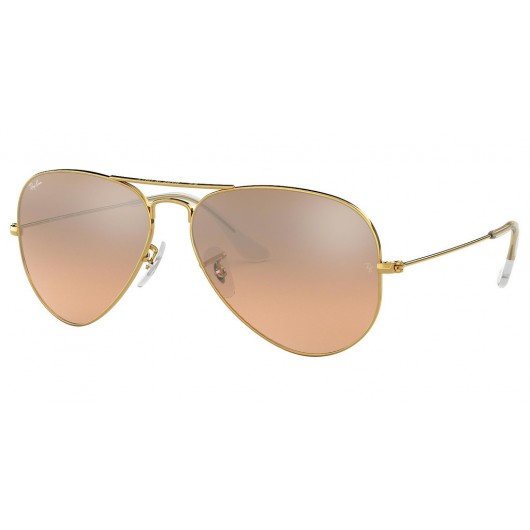 RAYBAN RB3025 001/3E AVIATOR LARGE METAL - RAYBAN