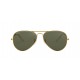 RAYBAN RB3025 001/58 POLARIZED AVIATOR LARGE METAL CLASSIC - RAYBAN