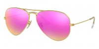 Ray Ban RB3025 112/4T Aviator Large Metal FLASH LENS 