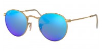 Ray Ban RB3447 112/4L Polarized ROUND METAL