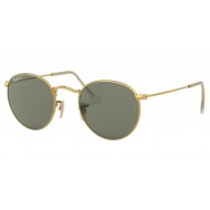 Ray Ban RB3447 001/58 Polarized ROUND METAL 