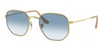 Ray Ban Hexagonal RB3548 001/3F