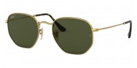 Ray Ban RB3548N 001/58 Polarized HEXAGONAL METAL