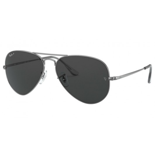 Ray Ban RB3689 004/48 Polarized Aviator METAL II 