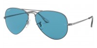 Ray Ban RB3689 004/S2 Polarized Aviator METAL II 