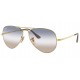 RAYBAN RB3689 001/GD AVIATOR METAL II - RAYBAN