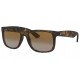 RAYBAN RB4165 865/T5 POLARIZED JUSTIN - RAYBAN