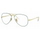 RAY BAN RX6489 3136 AVIATOR ΔΩΡΟ (ΟΡΓΑΝΙΚΟΙ ΦΑΚΟΙ UNCOATED 1.5) - RayBan