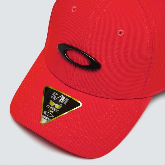 OAKLEY TINCAN CAP 911545-4A4 RED/BLACK - OAKLEY HEADWEAR