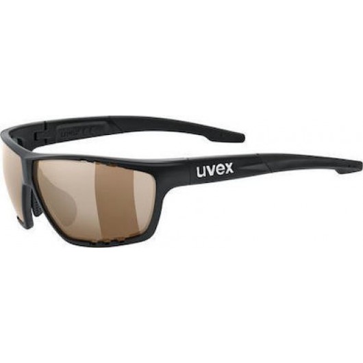 UVEX SPORTSTYLE 706 CV BLACK MAT /UVEX COLORVISION ltm BROWN (S5320182292) - UVEX