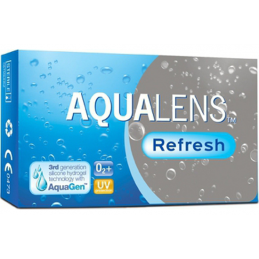 Aqualens Refresh 2   Μηνιαίοι Φακοί Επαφής (3-pack)