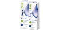 Amvis New AquaSoft Φυσική Άνεση Υγρό Φακών Επαφής 360+360 ml