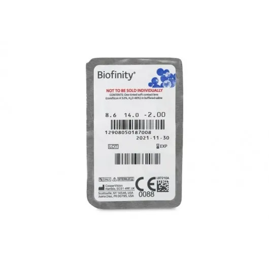 Biofinity Cooper Vision ΜΗΝΙΑIΟΙ ΜΥΩΠΙΑΣ ΥΠΕΡΜΕΤΡΩΠΙΑΣ ΦΑΚΟΙ ΕΠΑΦΗΣ (3-PACK) Biofinity Cooper Vision ΜΗΝΙΑIΟΙ ΜΥΩΠΙΑΣ ΥΠΕΡΜΕΤΡΩΠΙΑΣ ΦΑΚΟΙ ΕΠΑΦΗΣ (3-PACK)