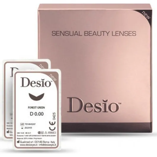 Desio Sensual Beauty Lenses Έγχρωμοι Μυωπίας Τριμηνιαίοι 2τμχ + Δώρο Υγρό Starter 100ml Desio Sensual Beauty Lenses Έγχρωμοι Μυωπίας Τριμηνιαίοι 2τμχ + Δώρο Υγρό Starter 100ml