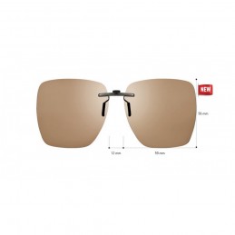 CENTROSTYLE C035359019003 CLIP-ON BROWN CENTROSTYLE C035359019003 CLIP-ON BROWN