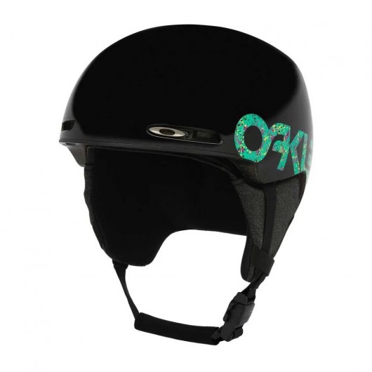 Oakley MOD1 0ZZ Snow Helmet 99505-0ZZ Black W/ Fp Splatter Oakley MOD1 0ZZ Snow Helmet 99505-0ZZ Black W/ Fp Splatter