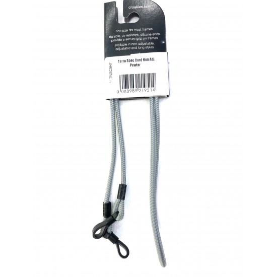 CROAKIES TERRA SPEC CORD NON ADJ SILVER - ΚΟΡΔΟΝΙΑ CROAKIES CROAKIES TERRA SPEC CORD NON ADJ SILVER - ΚΟΡΔΟΝΙΑ CROAKIES