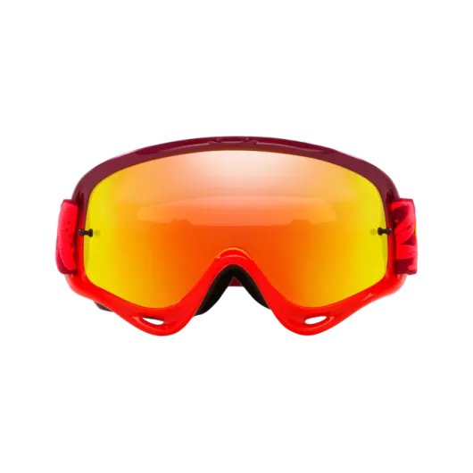 Oakley OO7029 702975 O FRAME MX TROY LEE DESIGN PAINTED RED FIRE IRIDIUM