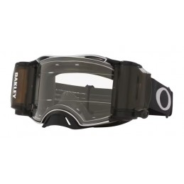 Oakley OO7046 7046C0 AIRBRAKE MX TUFF BLOCKS GUNMETAL BLACK W/CLEAR Oakley OO7046 7046C0 AIRBRAKE MX TUFF BLOCKS GUNMETAL BLACK W/CLEAR
