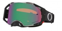 Oakley OO7046 7046C1 AIRBRAKE MX TUFF BLOCKS GUNMETAL BLACK PRIZM MX JADE IRIDIUM