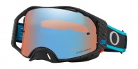 Oakley OO7046 7046C7 AIRBRAKE MX ELIC TOMAC SIGNATURE BLUE PRZM MX SAPPHIRE IRIDIUM