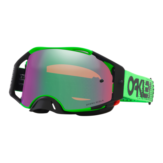 Oakley OO7046 7046D4 AIRBRAKE MX MOTO GREEN PRIZM MX JADE IRIDIUM