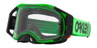 Oakley OO7046 7046D9 AIRBRAKE MX MOTO GREEN CLEAR