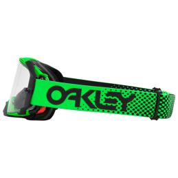 Oakley OO7046 7046D9 AIRBRAKE MX MOTO GREEN CLEAR Oakley OO7046 7046D9 AIRBRAKE MX MOTO GREEN CLEAR