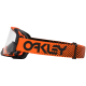 Oakley OO7046 7046E0 AIRBRAKE MX MOTO ORANGE B1B W/CLEAR