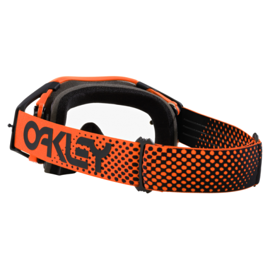 Oakley OO7046 7046E0 AIRBRAKE MX MOTO ORANGE B1B W/CLEAR