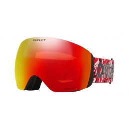Oakley OO7050-7050F3 Flight Deck L Red eddie Prizm snow torch iridium