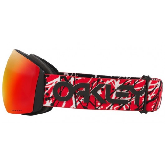 Oakley OO7050-7050F3 Flight Deck L Red eddie Prizm snow torch iridium Oakley OO7050-7050F3 Flight Deck L Red eddie Prizm snow torch iridium